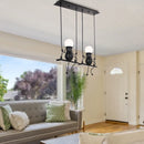 Modern art decor pendant lamp 1/3 head