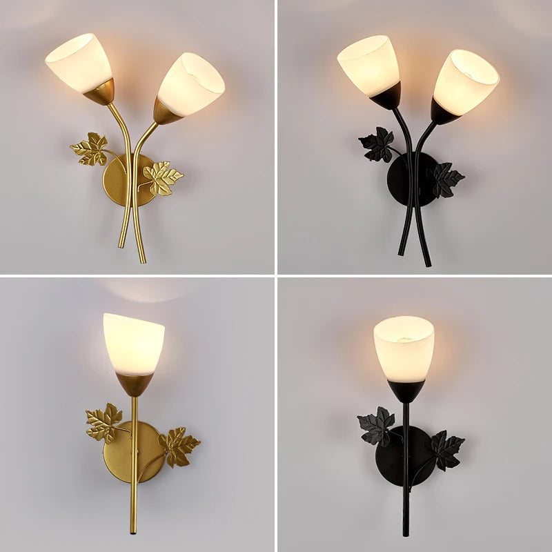 Modern LED wall lamp for reading and home decor