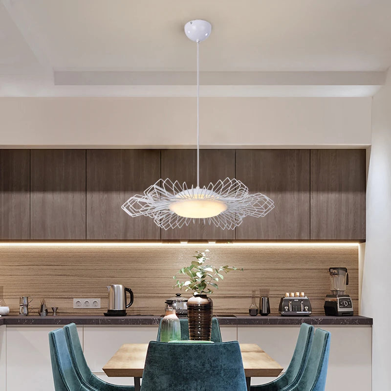 Nordic artistic line pendant lamp decorative lighting