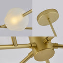 Modern glass pendant light for elegant interior decor