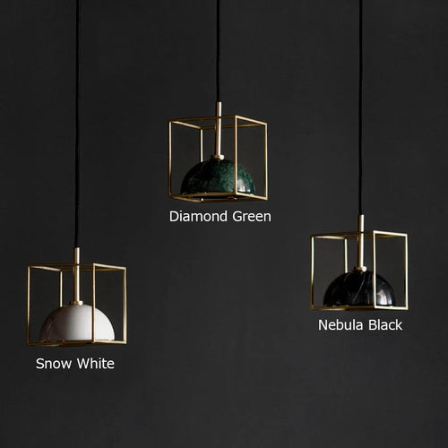 Marble pendant light for restaurants, cafés and hotels - vue 3 sur 9