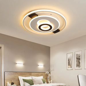 Modern round LED ceiling light for bright indoor decoration