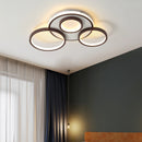 Modern wooden and aluminium LED chandelier for indoor lighting
