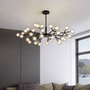 Nordic molecular chandelier for elegant interiors
