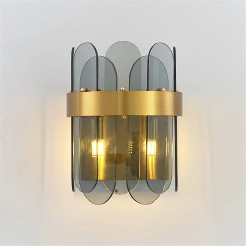 Nordic LED wall light with creative modern glass design - vue 2 sur 8