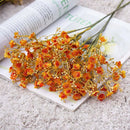 Autumn gypsophila branch for DIY wedding decoration