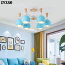 Simple macaron-shaped pendant light for modern decor
