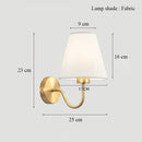 Luxury glass art deco wall light for indoor use