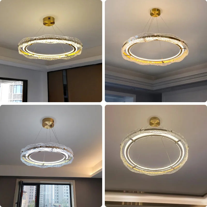 Postmodern designer pendant light for an elegant and contemporary interior
