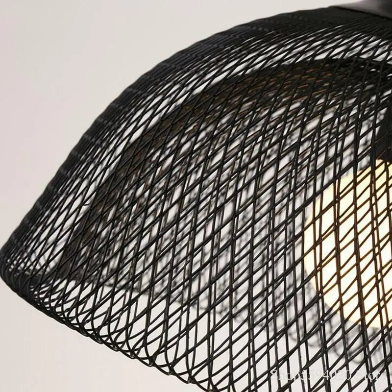 Retro loft birdcage chandelier in creative minimalist iron - vue 6 sur 18