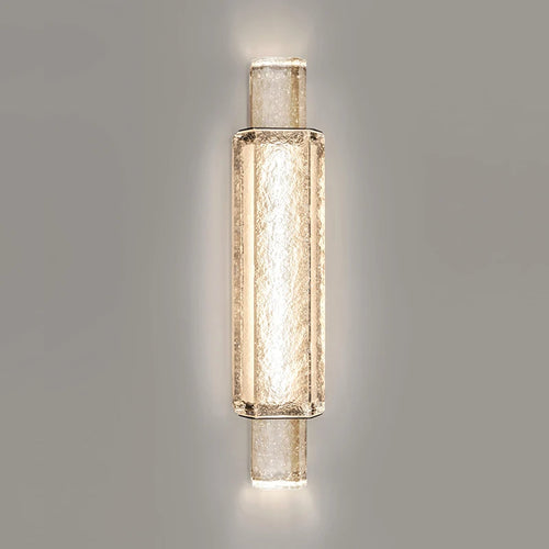 Modern designer crystal wall light for elegant interiors - vue 2 sur 7