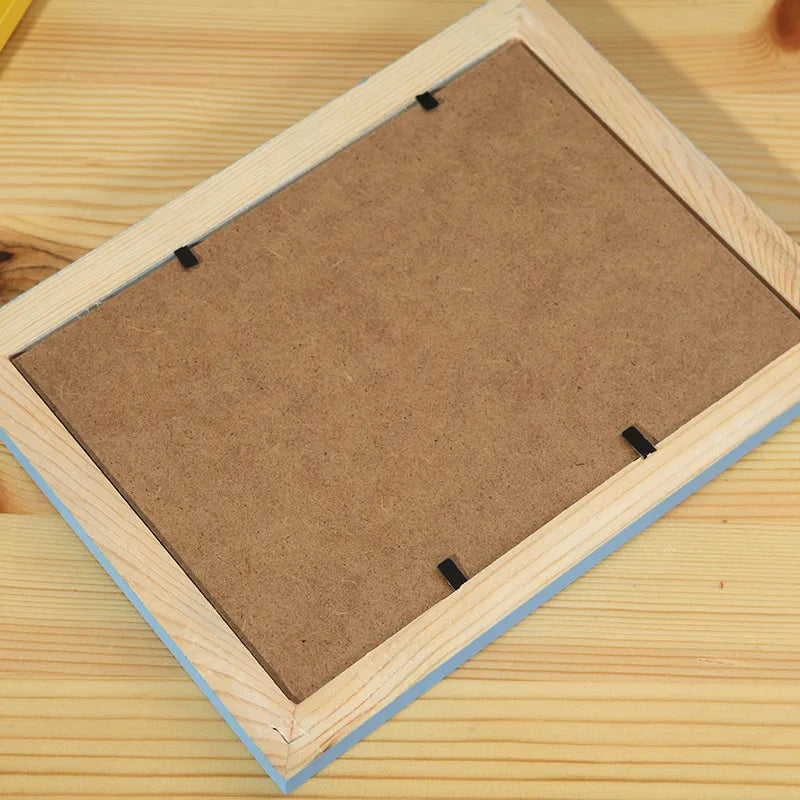 Wooden frame for painting and photo with mount - vue 2 sur 17