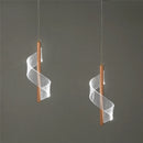 Modern nordic design acrylic pendant light for restaurant