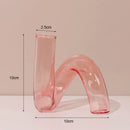 Classic retro glass candle holders for wedding and home decoration