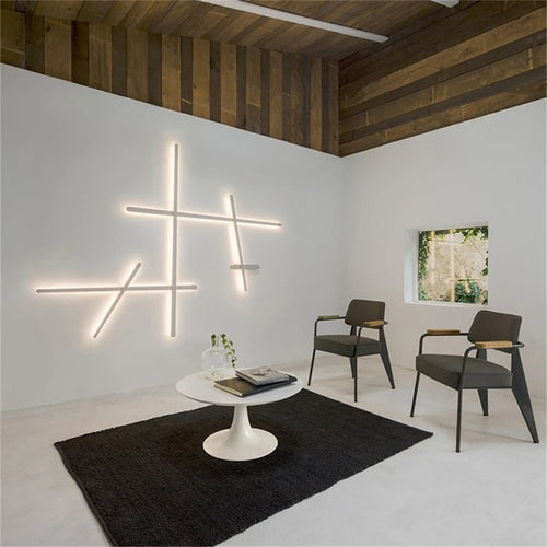 Modern nordic designer wall light creative indoor lighting - vue 7 sur 20