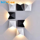 Minimalist creative modern LED wall light