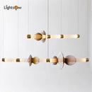 Modern glass pendant light for living room, duplex, hall or staircase