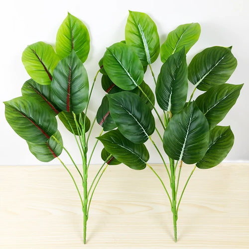 Tropical artificial monstera plants for indoor and outdoor decoration - vue 4 sur 8