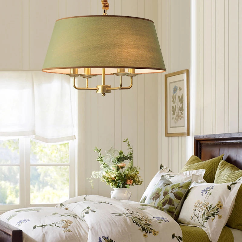 American retro style LED pendant light for modern living room