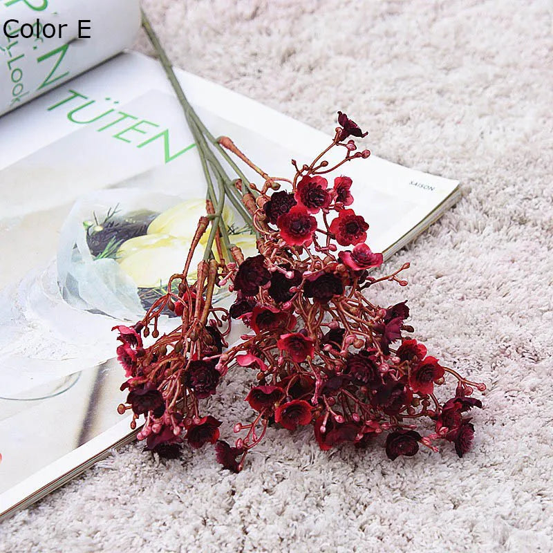 Autumn gypsophila branch for DIY wedding decoration - vue 6 sur 16