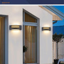 Modern waterproof aluminium outdoor wall light