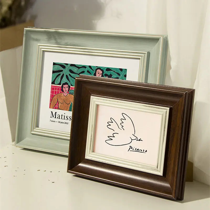 American retro photo frame for wedding and personalised decor