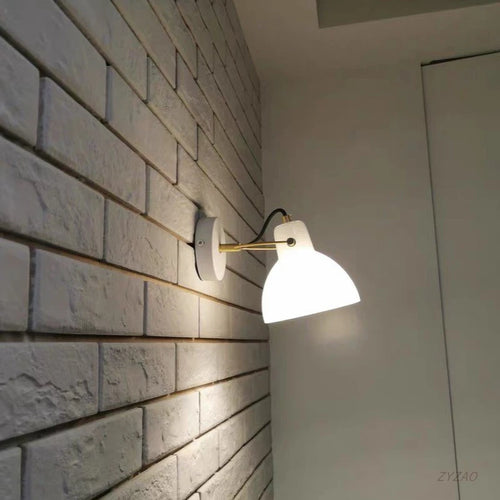 Simple and modern nordic wall light with creative design for indoor use
