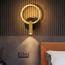 Modern minimalist round luxury wall light for the home