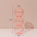 Classic retro glass candle holders for wedding and home decoration