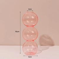 Classic retro glass candle holders for wedding and home decoration