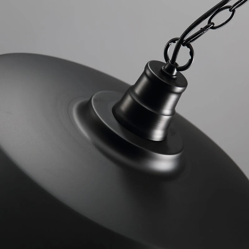 retro loft style iron pendant light for cafe and shops - vue 5 sur 8