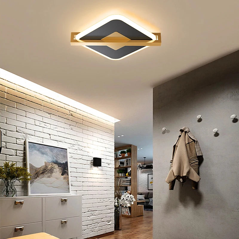 Modern LED ceiling light for indoor lighting nordic style