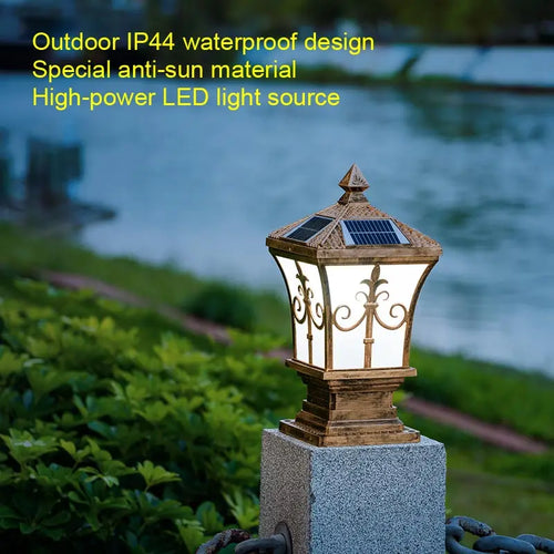Decorative solar LED lamp for garden and outdoor - vue 4 sur 17