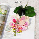 Mini artificial orchid branch for wedding and home decoration
