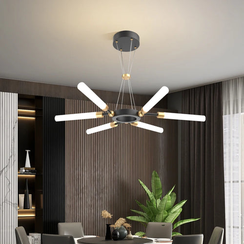 Modern decorative LED ceiling light for all interiors - vue 5 sur 9