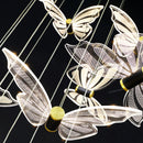 Modern butterfly chandelier for an elegant and cosy interior