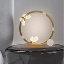 Modern romantic butterfly acrylic wall light