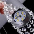 Modern crystal pendant for decorative indoor lighting