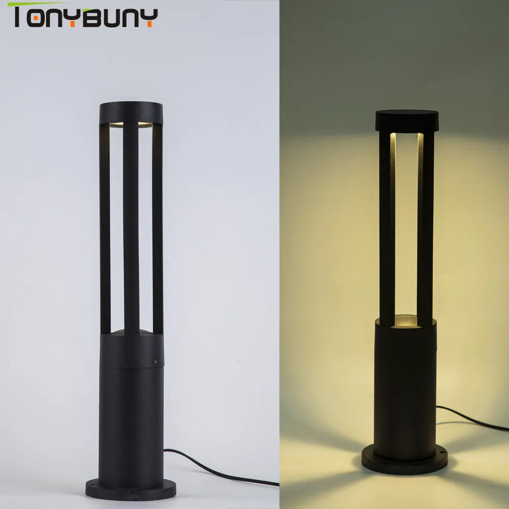 Waterproof LED garden lamp for outdoor lighting - vue 3 sur 5