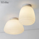 Nordic glass ceiling light pendant for modern interiors