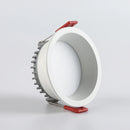 Dimmable anti-glare recessed LED spotlight for indoor use