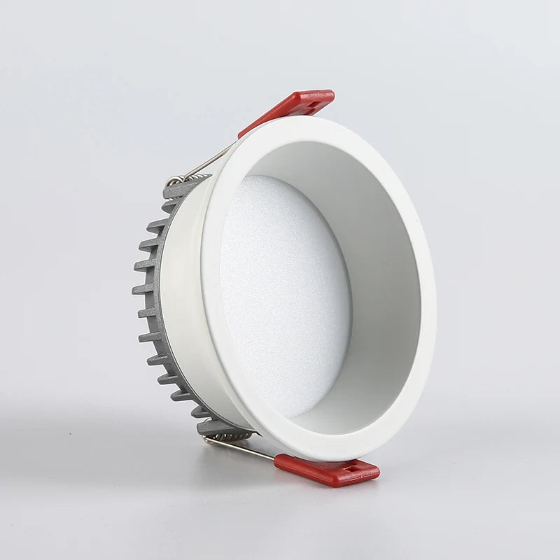 Dimmable anti-glare recessed LED spotlight for indoor use - vue 4 sur 6