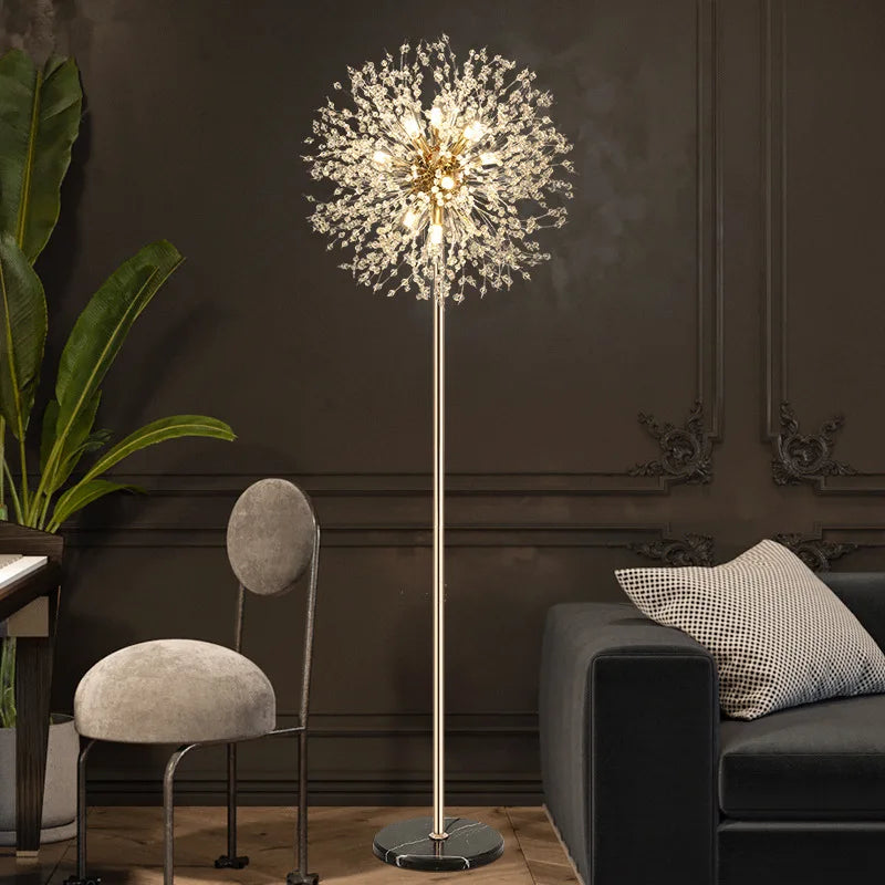 Luxury LED dandelion floor lamp Winfordo