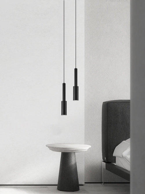 Long LED pendant light for bar and kitchen - vue 3 sur 8