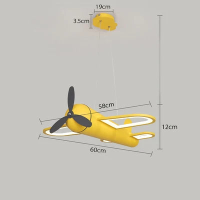 Nordic design smart LED pendant light for children's bedroom