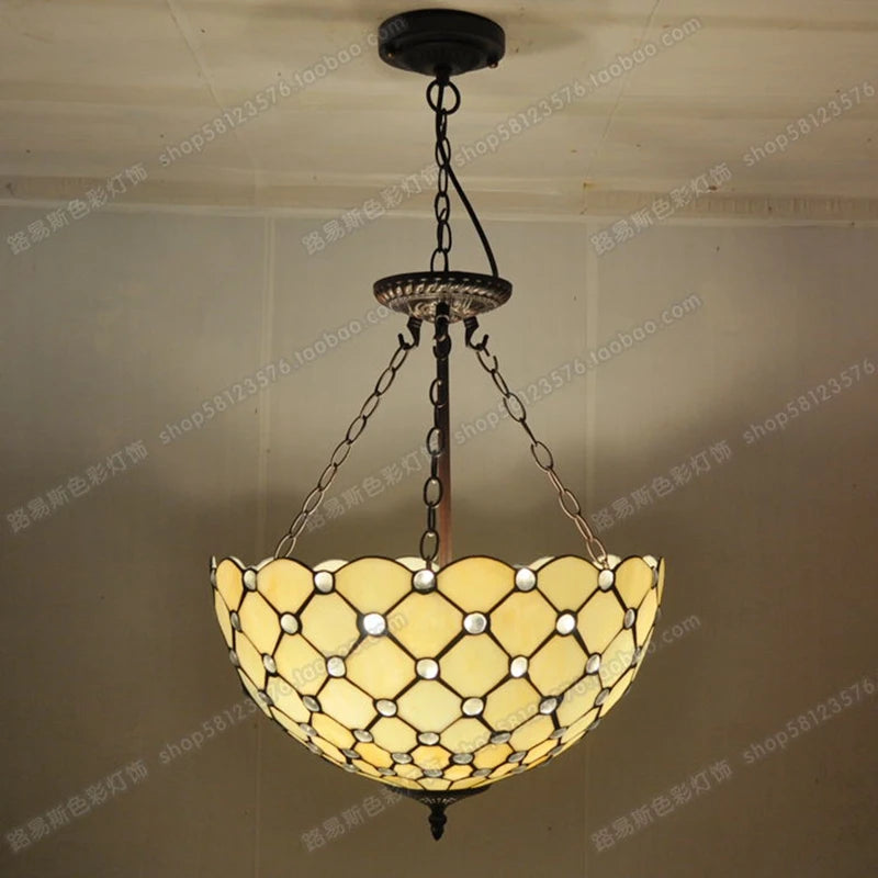 Minimalist crystal chandelier European style for modern interiors - vue 3 sur 6