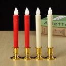 Set of 2 traditional candle holders for weddings and dinners