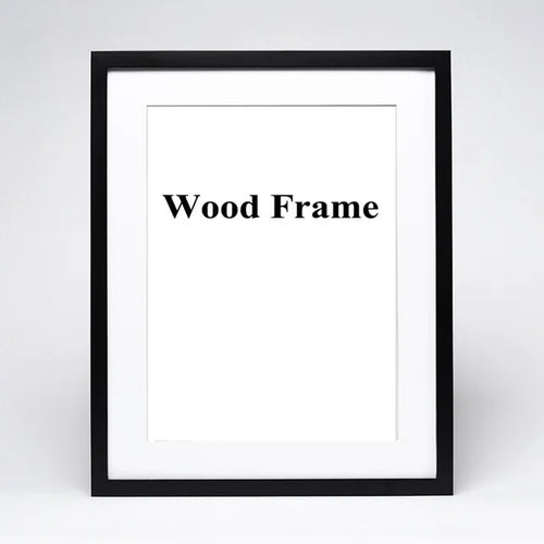 Wooden frame for painting and photo with mount - vue 9 sur 17