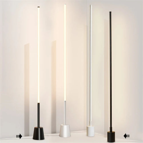 Modern nordic minimalist 360-degree super bright floor lamp - vue 2 sur 14