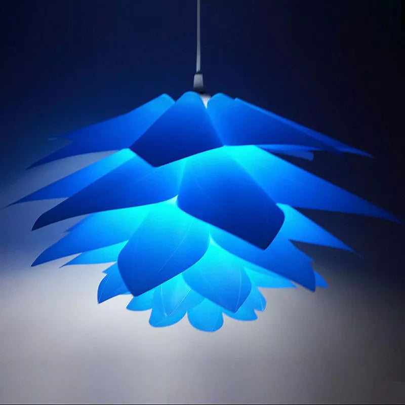 Lotus 50 cm pendant light puzzle lampshade